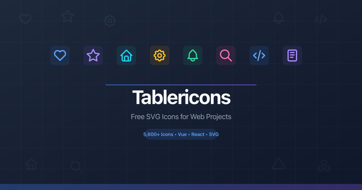 Tablericons